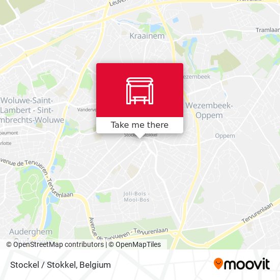 Stockel / Stokkel map