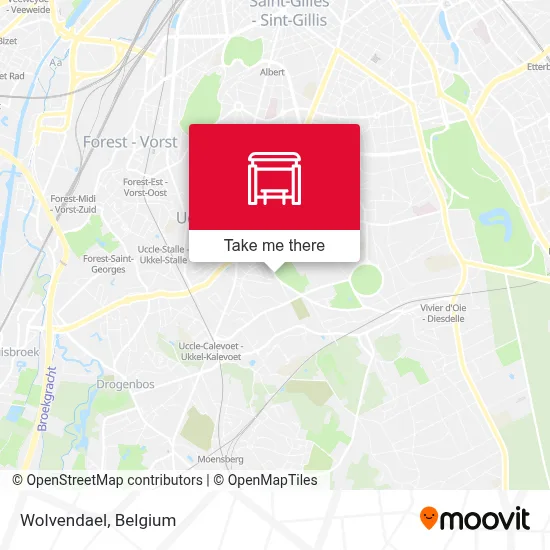 Wolvendael map