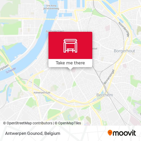 Antwerpen Gounod plan