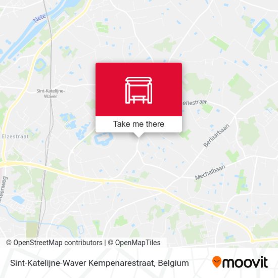 Sint-Katelijne-Waver Kempenarestraat map