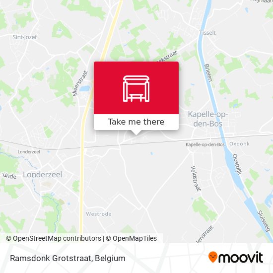 Ramsdonk Grotstraat map