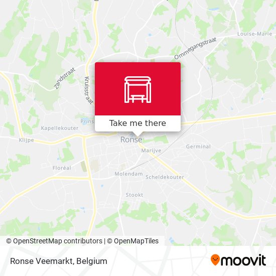 Ronse Veemarkt map