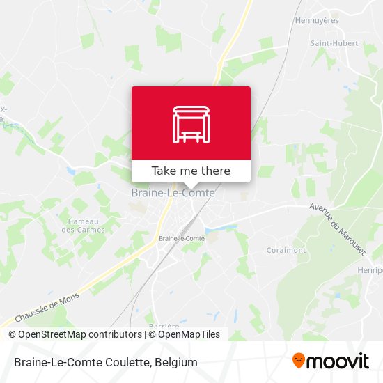 Braine-Le-Comte Coulette plan