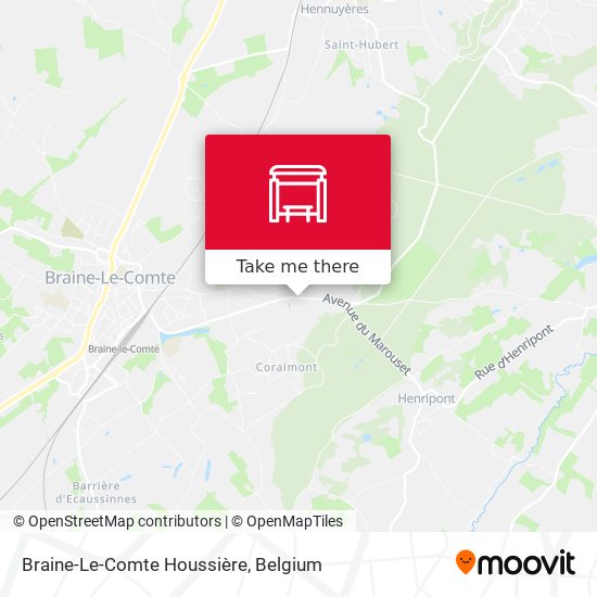 Braine-Le-Comte Houssière plan