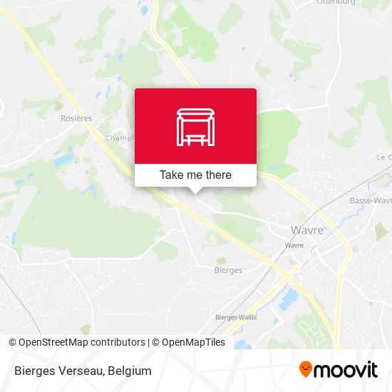 Bierges Verseau map