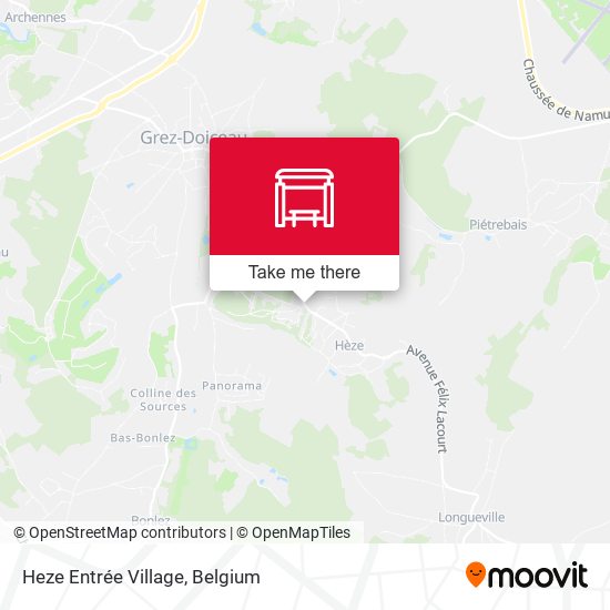 Heze Entrée Village plan