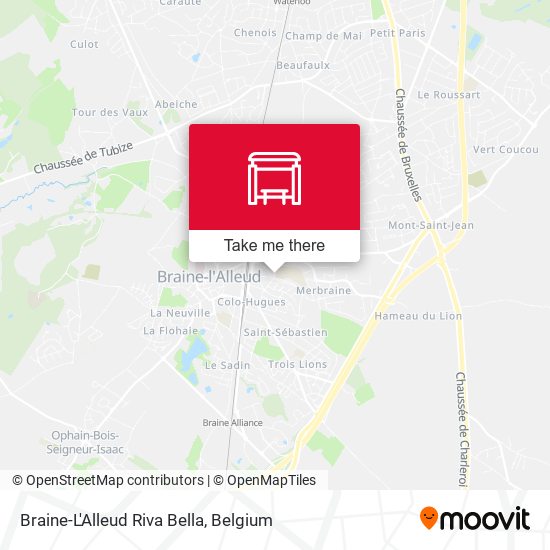 Braine-L'Alleud Riva Bella plan