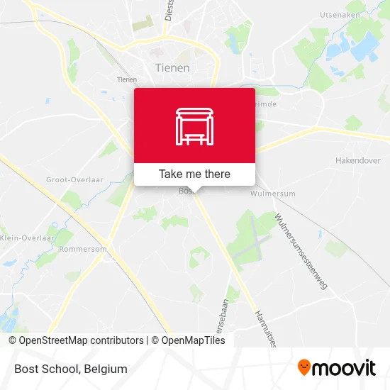 Bost School map