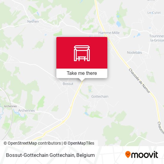 Bossut-Gottechain Gottechain map