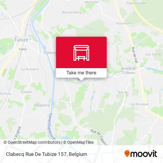 Clabecq Rue De Tubize 157 map
