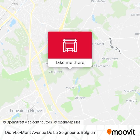 Dion-Le-Mont Avenue De La Seigneurie plan