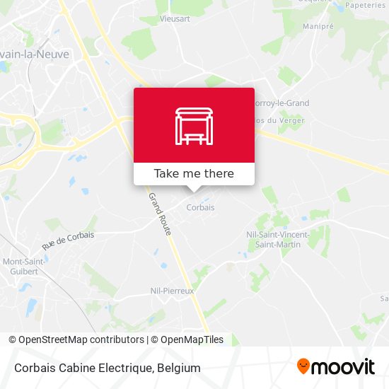 Corbais Cabine Electrique map