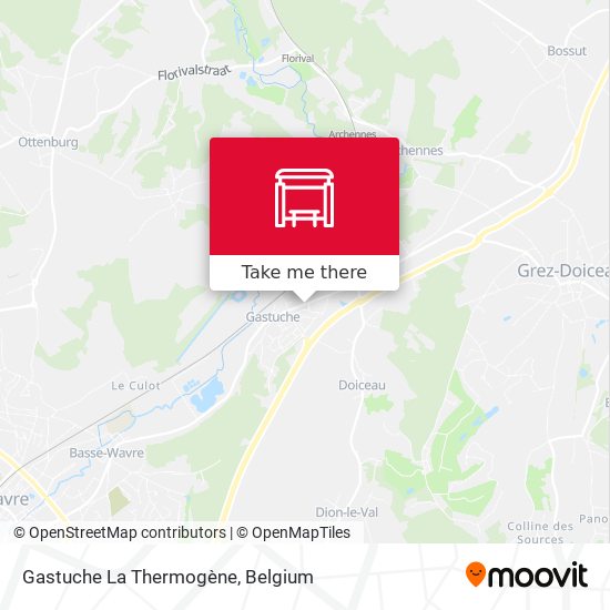 Gastuche La Thermogène map