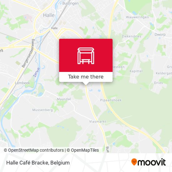 Halle Café Bracke plan