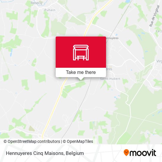 Hennuyeres Cinq Maisons plan