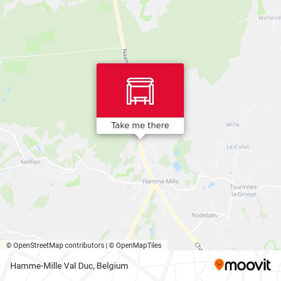 Hamme-Mille Val Duc plan