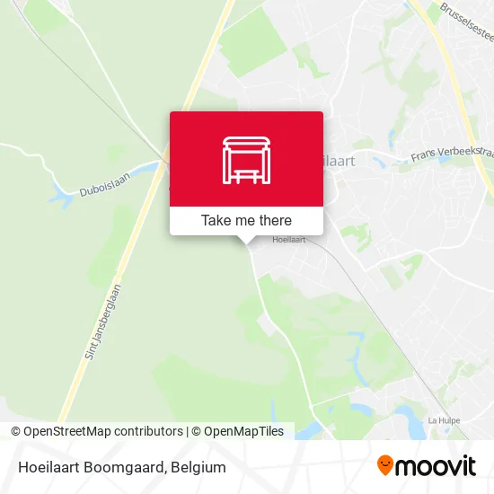Hoeilaart Boomgaard map