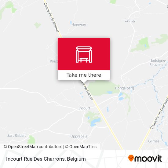 Incourt Rue Des Charrons plan