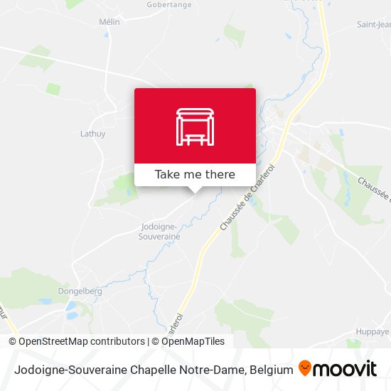 Jodoigne-Souveraine Chapelle Notre-Dame plan