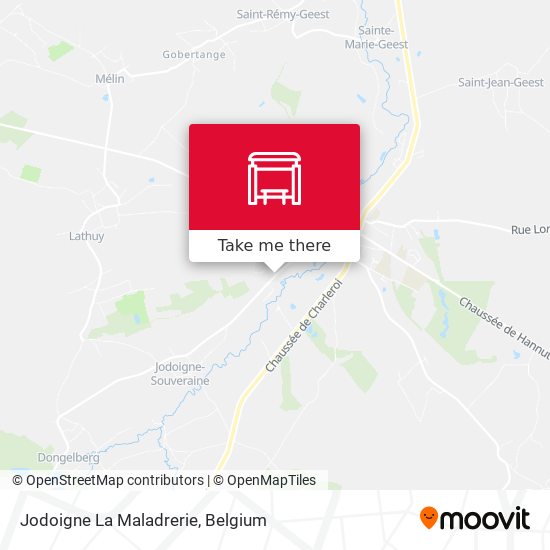 Jodoigne La Maladrerie plan