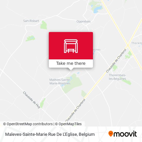 Maleves-Sainte-Marie Rue De L'Eglise map