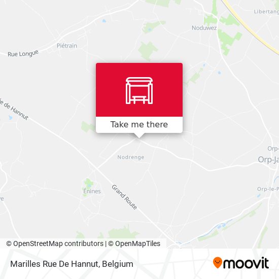 Marilles Rue De Hannut map