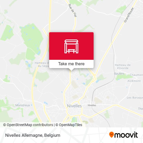 Nivelles Allemagne plan