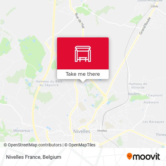 Nivelles France plan