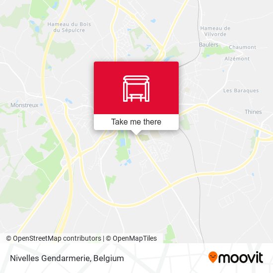 Nivelles Gendarmerie plan