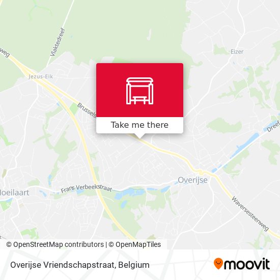 Overijse Vriendschapstraat plan