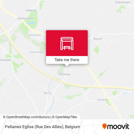 Pellaines Eglise (Rue Des Alliés) map