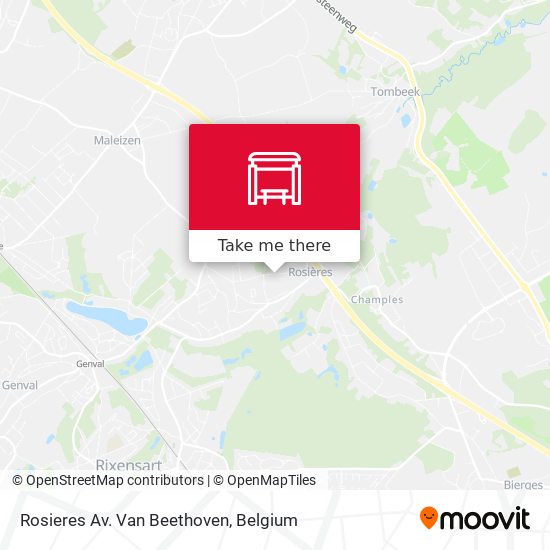 Rosieres Av. Van Beethoven plan