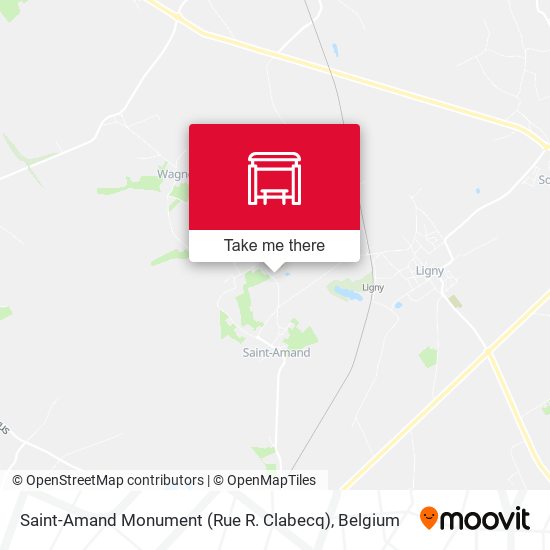 Saint-Amand Monument (Rue R. Clabecq) map