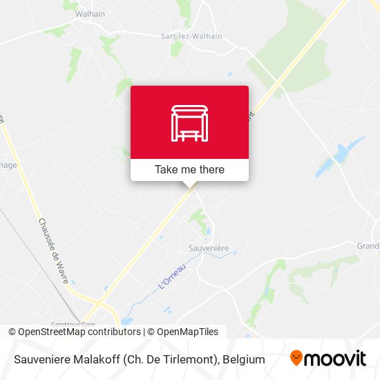 Sauveniere Malakoff (Ch. De Tirlemont) plan