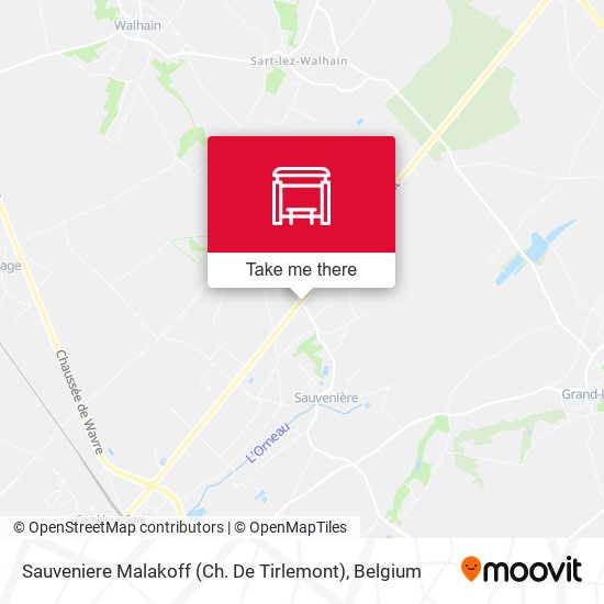 Sauveniere Malakoff (Ch. De Tirlemont) plan