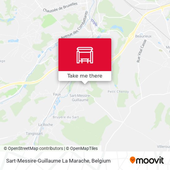 Sart-Messire-Guillaume La Marache map