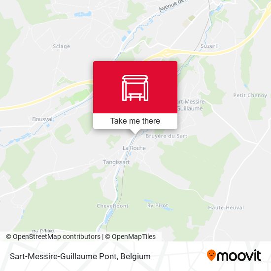 Sart-Messire-Guillaume Pont map