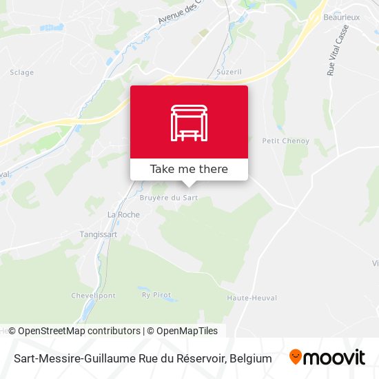 Sart-Messire-Guillaume Rue du Réservoir map