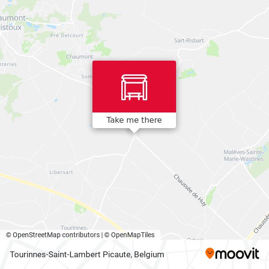 Tourinnes-Saint-Lambert Picaute map