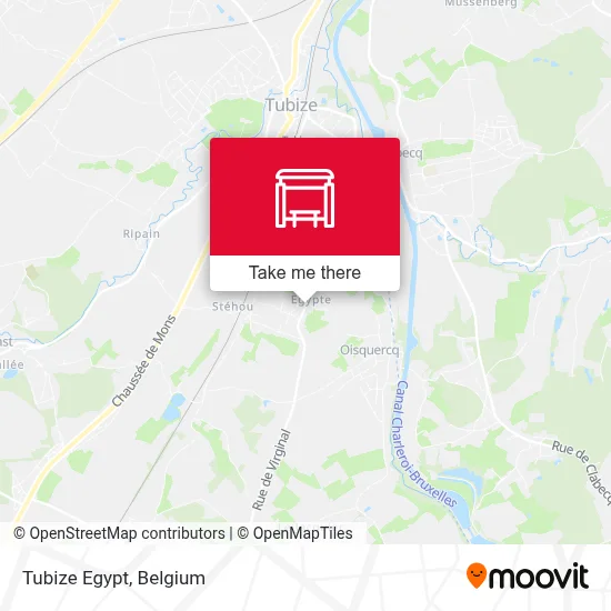 Tubize Egypt map