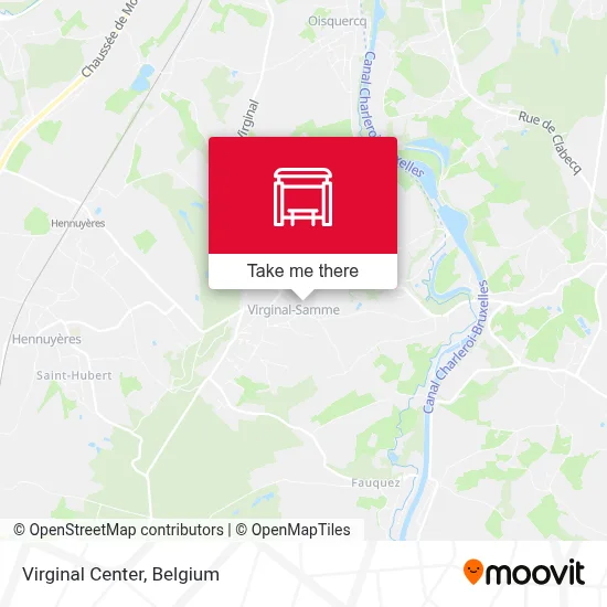 Virginal Center map