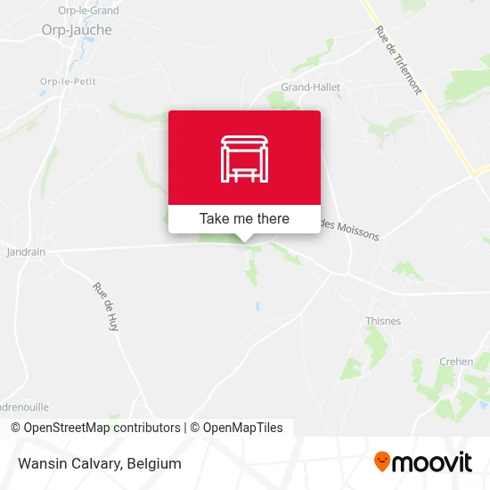 Wansin Calvary map