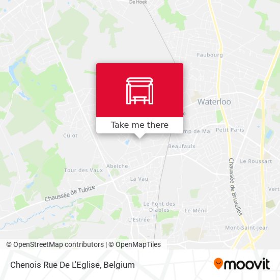 Chenois Rue De L'Eglise plan