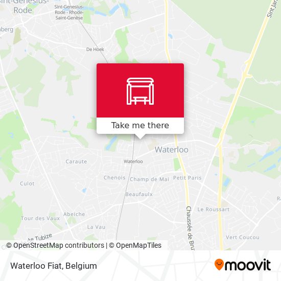 Waterloo Fiat map