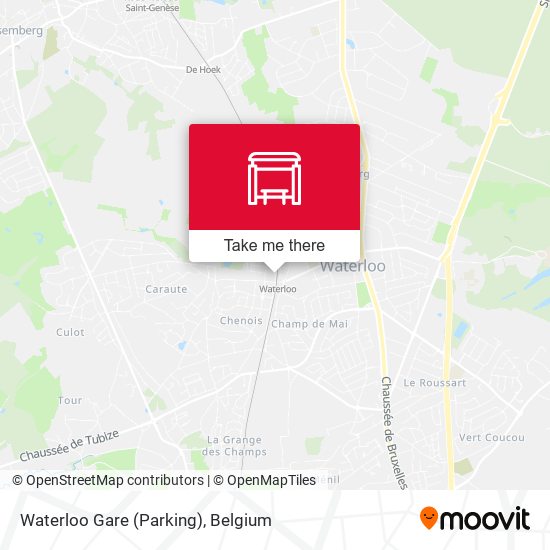 Waterloo Gare (Parking) map