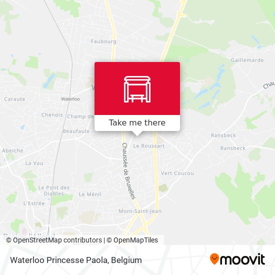 Waterloo Princesse Paola plan