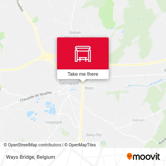 Ways Bridge map