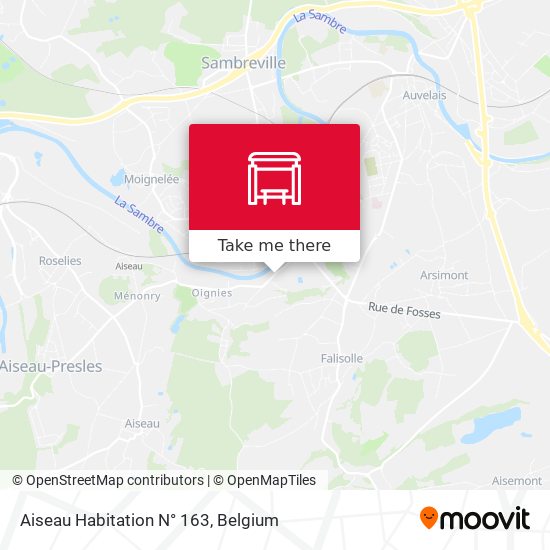 Aiseau Habitation N° 163 plan