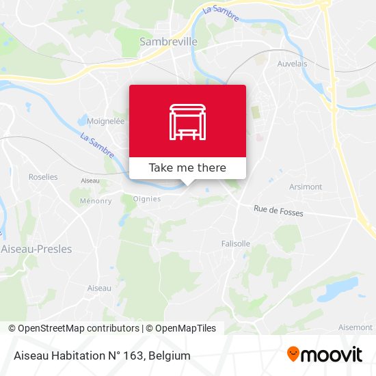 Aiseau Habitation N° 163 plan