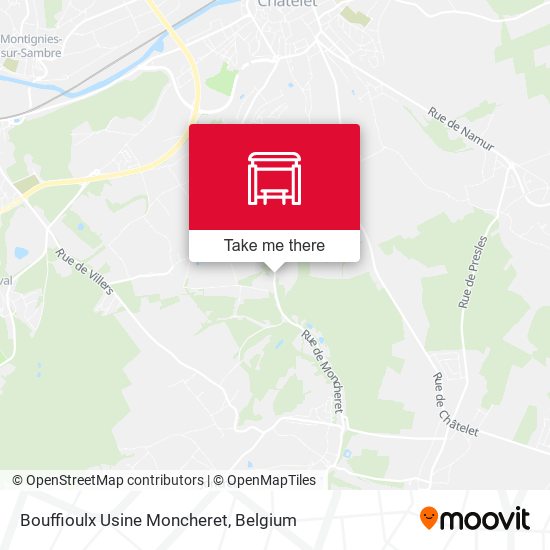 Bouffioulx Usine Moncheret plan